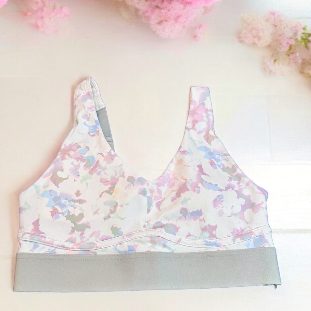 Fabletics Multicolor High Impact Sports Bra NWOT